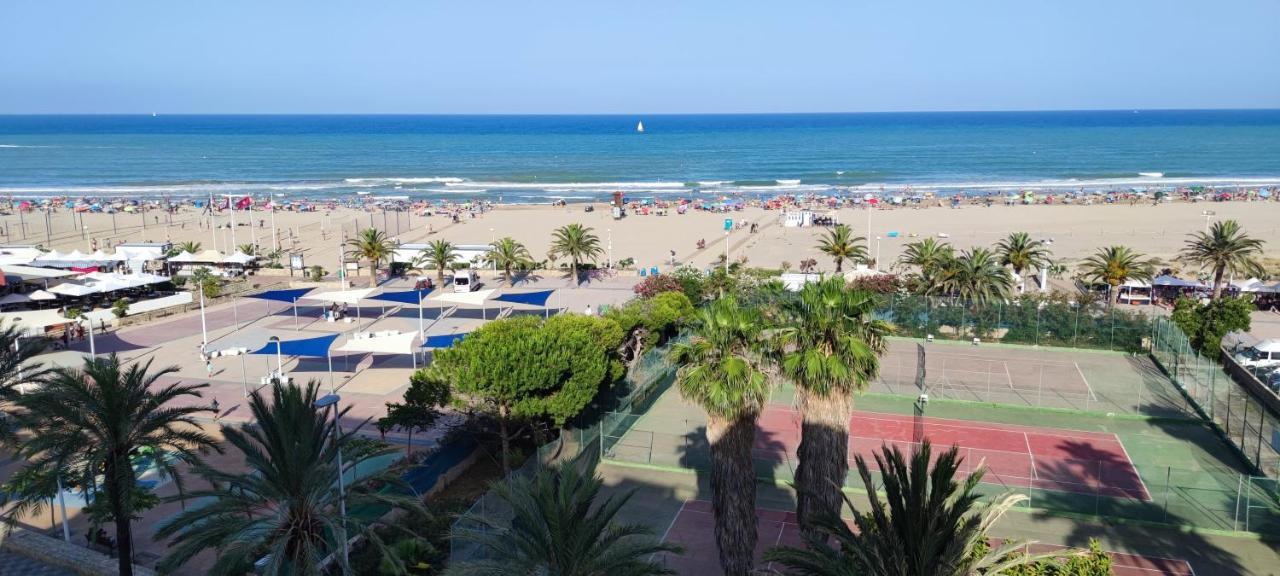 Апартаменти Vistas Espectaculares 1ª Linea Playa, Wifi, Ascensor Пуерто-де-Сагунто Екстер'єр фото