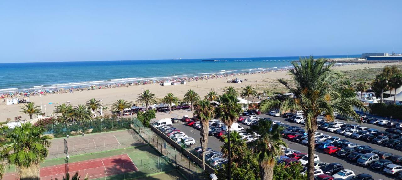 Апартаменти Vistas Espectaculares 1ª Linea Playa, Wifi, Ascensor Пуерто-де-Сагунто Екстер'єр фото