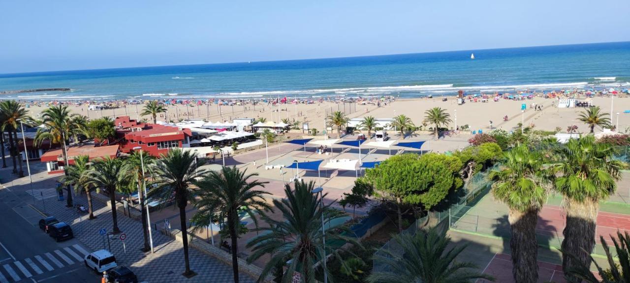 Апартаменти Vistas Espectaculares 1ª Linea Playa, Wifi, Ascensor Пуерто-де-Сагунто Екстер'єр фото