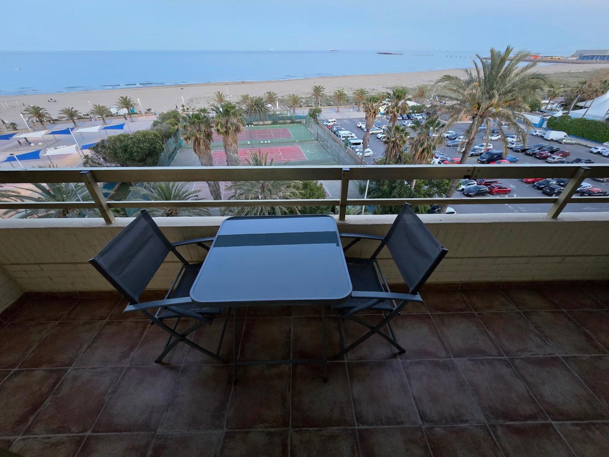 Апартаменти Vistas Espectaculares 1ª Linea Playa, Wifi, Ascensor Пуерто-де-Сагунто Екстер'єр фото